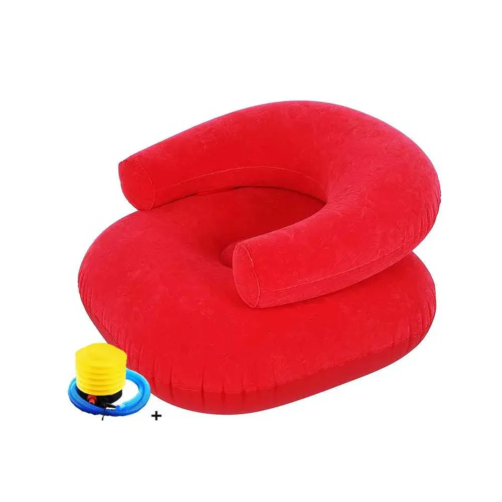 Pouf Gonflable Avec Accoudoir Avec Pompe à Air GRATUIT 2 Détail & Finition 1