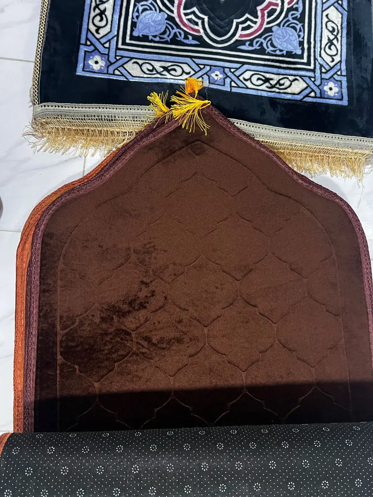 سجادة مبطنة ألوان مختلفة 2 Détail & Finition 1
