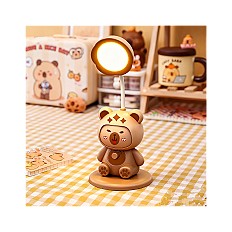 Mini lampe LED enfant à visage changeant – 3 niveaux de luminosité