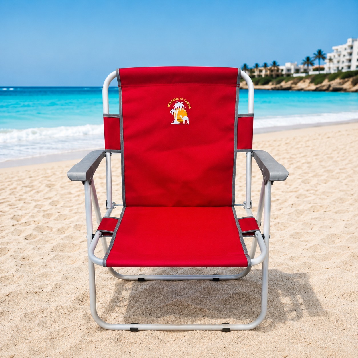 Chaise de plage pliable 1 Tabouret de plage pliable