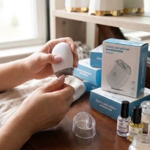 Polissoir & Lime à Ongles Électrique Rechargeable Manucure Pro