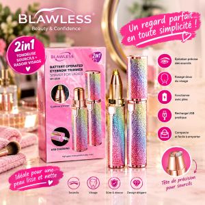 Tondeuse Sourcils Rechargeable Tunisie - Vue 1 Kadowet Tunisie