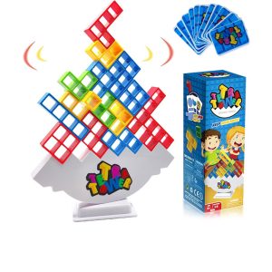 Jeu d'Empilage et d'Équilibre en Tetris Multijoueur Montessori