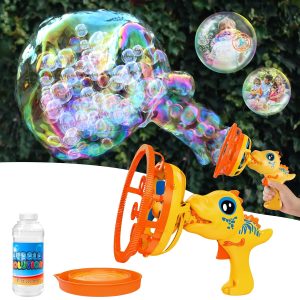 Pistolet à Bulles Automatique Géant Bubble Gun avec Effets Lumineux