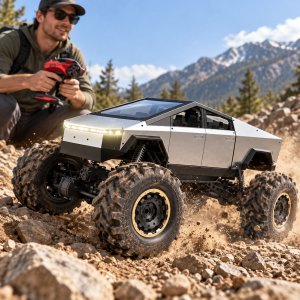Buggy Télécommandé Tout-Terrain Monster Truck Anti-Choc avec Amortisseurs