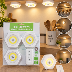Lampes LED Hexagonales Tactiles & Modulaires Quantum Lights