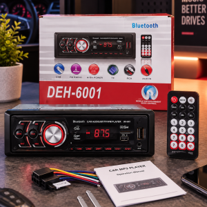 Autoradio Multimédia Bluetooth avec Port USB & Carte SD Haute Fidélité