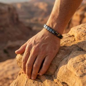 Bracelet Hématite Naturelle – سوار الهيماتيت