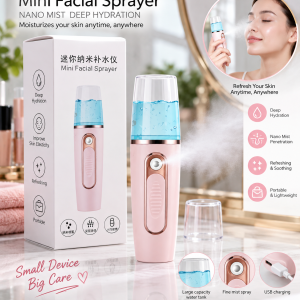 Mini Brumisateur Facial Rechargeable Nano Mist Sprayer