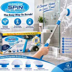Brosse de Nettoyage Électrique Rotative Sans Fil Spin Scrubber